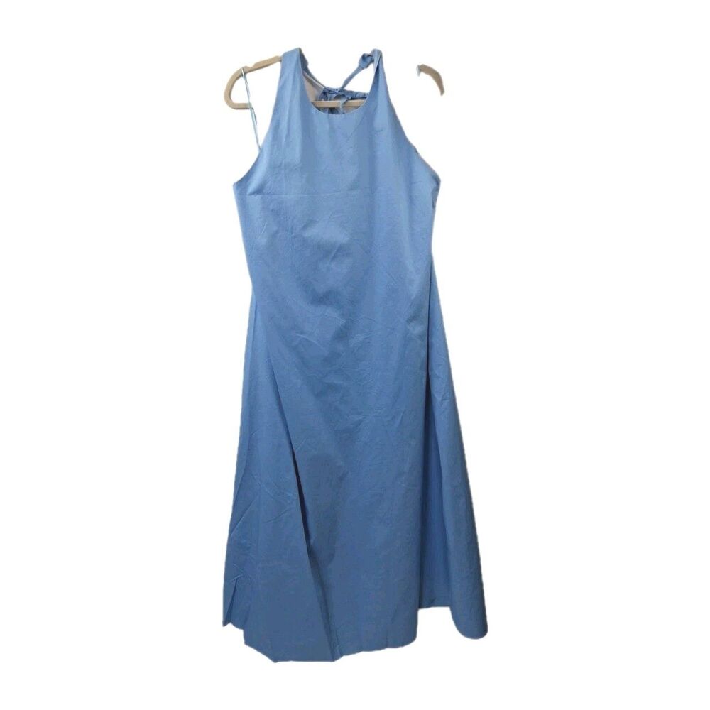Tuckernuck Pomander Place Breakers Blue Lyle Halter Dress NEW XXL 2XL - Picture 3 of 13